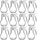 OCS Parts Syrup Dispenser with Lid and Dispensing Thumb Lever | Commercial Grade Liquid Dispensers for Home and Commercial Kitchens (12, 14 OZ)