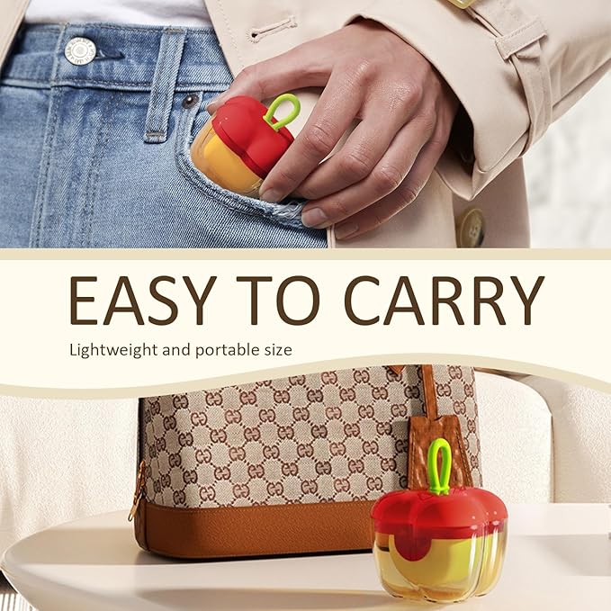 2Pcs Reusable Lint Roller Set, Portable Mini Travel Lint Roller, Washable Sticky Roller, Mini Pet Hair Removal Tool,Easy Removing Hair on Clothes Sofa Bed Carseat (2 Red)