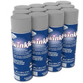 Diversey 991224 Twinkle Stainless Steel Cleaner & Polish, Removes Tarnish from Brass, Aluminum & Chrome, Lemon Scent, Aerosol Spray, 17-Ounce (Pack of 12)