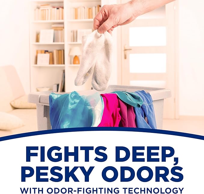 ARM & HAMMER Dryer Sheets, Fabric Softener Sheets with Odor Blasters, Fresh Botanical Scent, 80 Ct