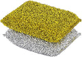 Pine-Sol Non-Scratch Scouring Pads – Pack of 2, Metallic Household Cleaning Scrubbers, Safe with Nonstick Cookware