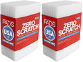 20 Pack of 6 x 9 White Non Scratch Non-Woven Pads for Buffing Cleaning Polishing and Multi Purpose Use in Your Home Workshop or DIY Garage Shop