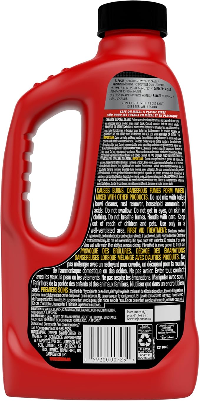 900mL Max Drain Cleaner