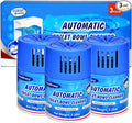 Toilet Bowl Cleaners 3 Bottles | Automatic Long-Lasting Blue Toilet Cleaner Tablets, Septic Safe Toilet Bowl Tablets in Bottles | Larger capacity | Prevent Stain Buil（2800 Flushes Each）