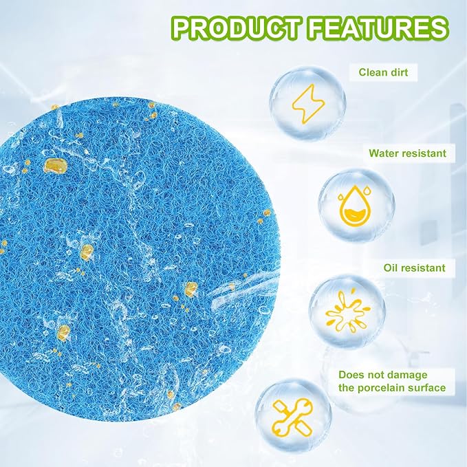 12pcs Microfibre Pads Power Scrubber Pads Set Electric Scrubber Replacement Scouring Pads fit for Dremel Versa Scouring Pads,Blue