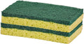 Kitchen Sponges for Washing Dishes, Non-Scratch Cellulose Dish Scrub Sponges, Cleaning Sponges for Household Use, Safe Cleaning Products, Kitchen Sponges Pack of 2, by Superio