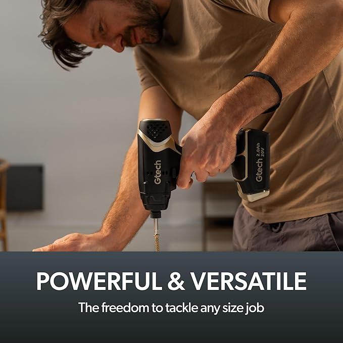 Gtech Impact Driver - Cordless Impact Driver Perfect for Installing Screws, Fasteners, and More - Includes Impact Driver Only - Complete Your Home Tool Kit