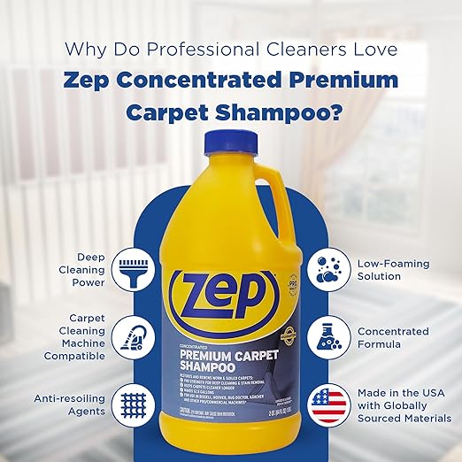 Zep Shampoo Carpet PREM 64OZ ZUPXC646