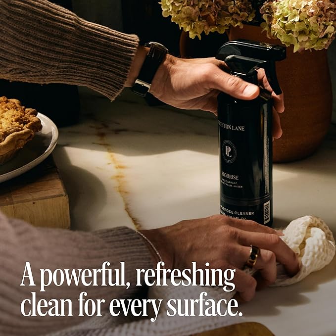 Preston Lane Luxury All-Purpose Cleaner, Mayfair Scent | Bio-Based Multi-Surface Spray | Streak-Free Finish, Lifts Dirt, Smudges & Grease | Vegan & Cruelty-Free