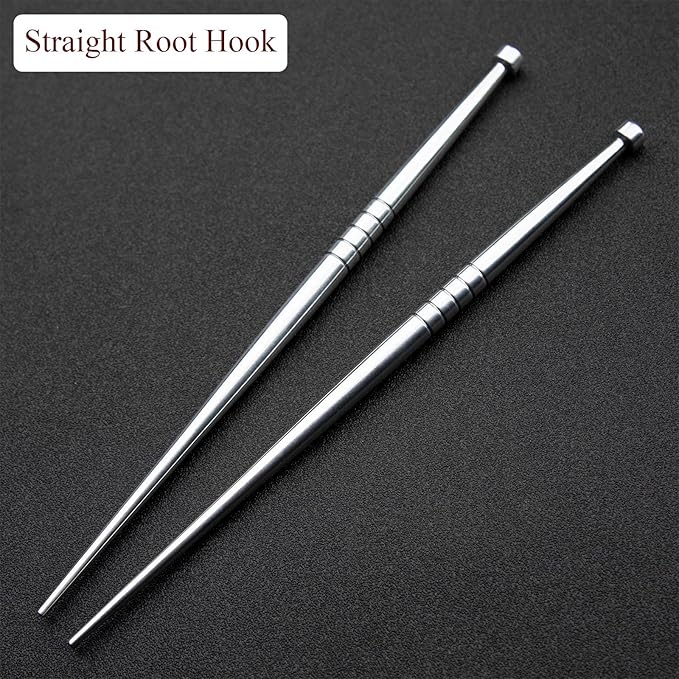 Bonsai tools 200 / 240 Mm Straight Bonsai Root Hook Made By Aviation Aluminum Alloy (Type A (200Mm))