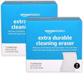 Amazon Basics Extra Durable Cleaning Erasers, Removes Scuff Marks and Dirt from Walls, Floors and Doors, 2 Packs of 7