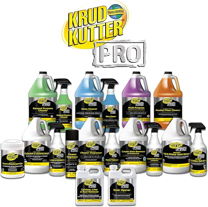 KRUD KUTTER PRO 370807 Instant Mold & Mildew Stain Remover, 32 oz