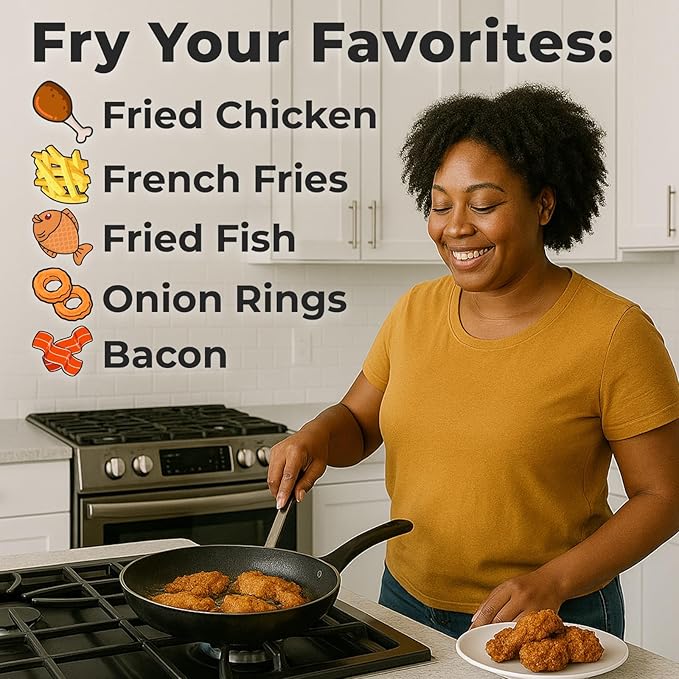 FryAway® Super Fry Cooking Oil Solidifier, Super Value 10-Pack (10 Pouches with Scoops, 240 Cups Total), Plant-Based Grease Solidifier Powder for Oil & Kitchen Grease Disposal, Shark Tank, Made in USA
