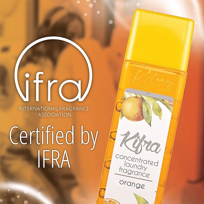 KIFRA ORANGE Concentrated Laundry Fragrance 6.76 Fl Oz 200ml 80 Washing Cycles