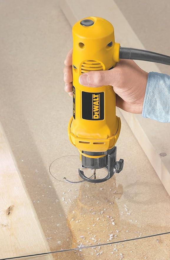 DEWALT Rotary Saw with 1/8-Inch and 1/4-Inch Collets, 5-Amp, Corded (DW660)