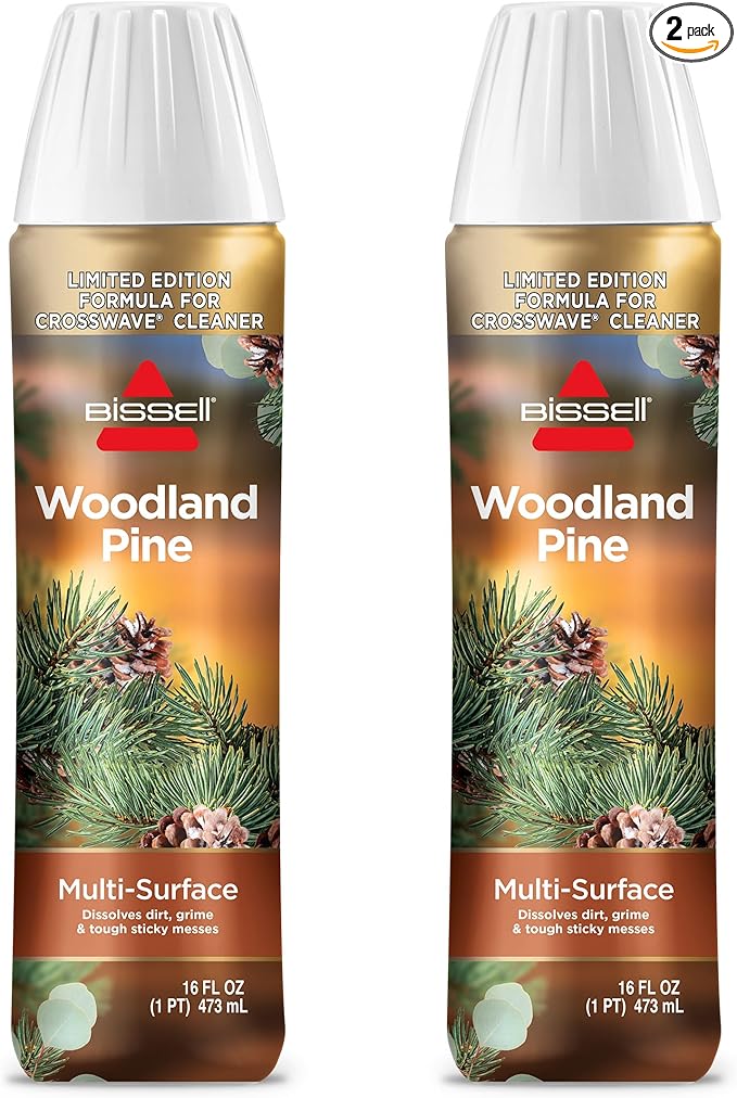 Bissell Limited Edition Woodland Pine Multi-Surface Wash Formula, 3891, 16 Fl Oz, Powerful Multi-Surface Clean, Pine Scented