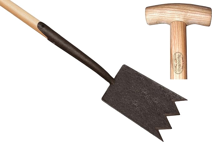 DeWit Shark Tine Spade, Lightweight Garden Tool