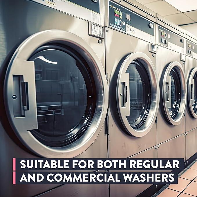 Pink Fabric Softener Concentrate - Odor Removing Freshener, Safely Clean 256 Loads Per Gallon, 1/2 Ounce Per Load, Heavy Duty Concentrated Commercial Formula, 5 Liquid Gallons, Pack of 1