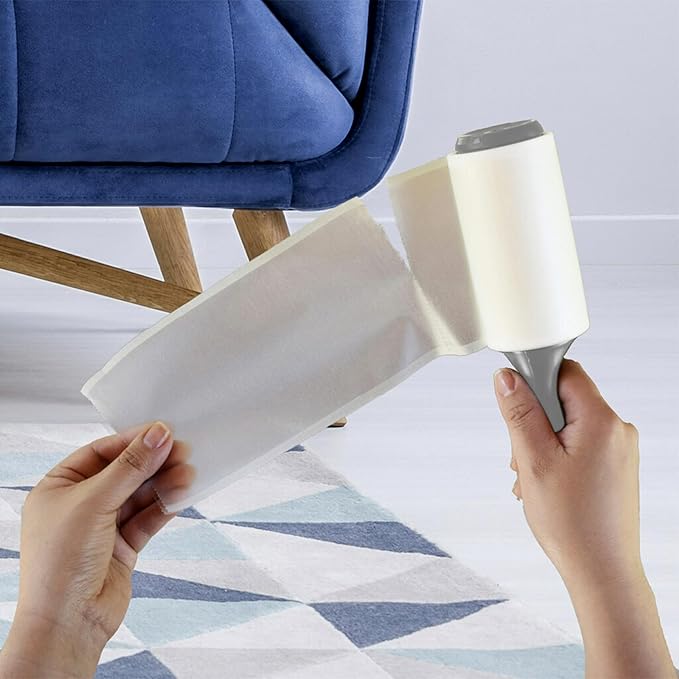 Scotch-Brite Pet Extra Sticky Lint Roller for Pet Hair, Furniture and Clothes, 70 Sheets (Pack of 2)