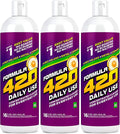 3 Pack - Formula 420 Daily Use Concentrated 16oz. Makes 32oz. Glass, Pyrex, Metal and Ceramic Cleaner