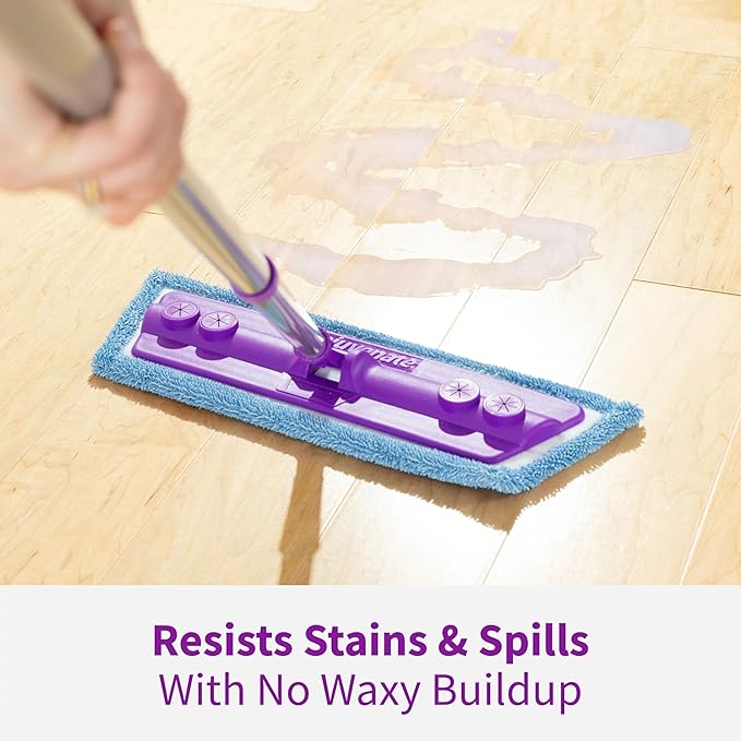 Rejuvenate Professional Wood Floor Restorer Fills Scratches, Shines And Protects Wood Flooring For A High Gloss Shine, 32 Ounces, 6 Pack