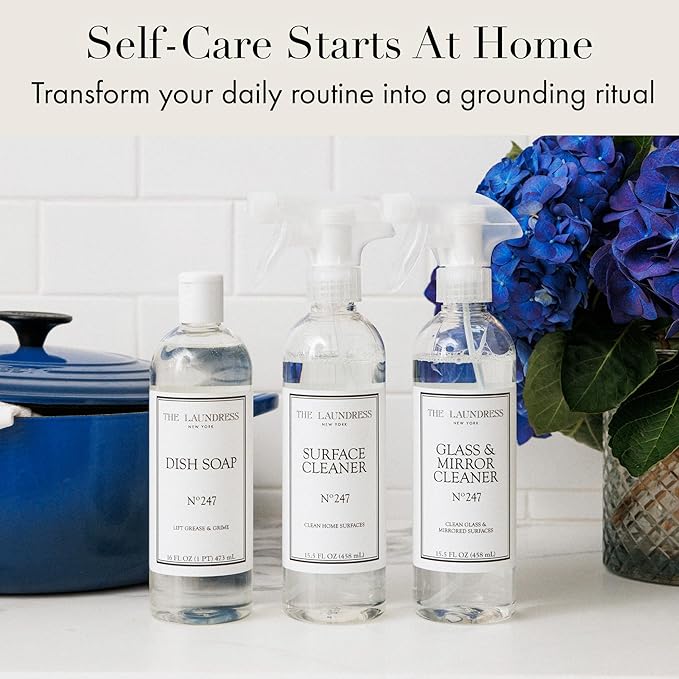 The Laundress Surface Cleaner, No. 247 Scented; Safe for Granite, Marble, Porcelain, & Wood; Bio-Based Ingredients; 15.5 Fl OZ