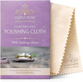 ENERGY STONE Silver and Gold Restoration Polishing Cloth, Anti-Tarnish Cleaner with Lasting Shine, for Fine Valuables Precious Metals, Jewelry, Silverware, Musical Instruments, Coins