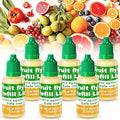 Qualirey 6 Pack Fruit Fly Trap Refill Liquid, 0.68oz Per Bottle Liquid Fruit Fly Traps for Indoors, Non Toxic Bait Safe Near Pets, Food and Kids, Lure Refill for Home Kitchen