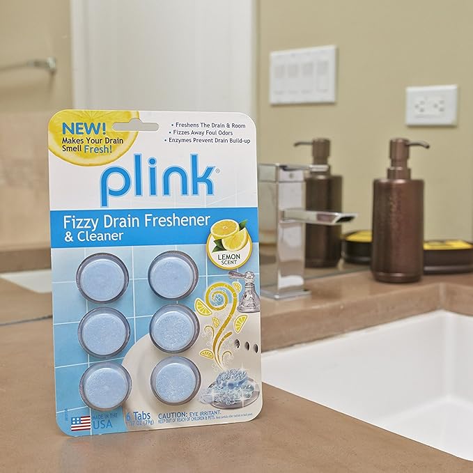 Plink Fizzy Drain Freshener and Cleaner 2-Pack and Garbage Dispoal Freshener 2-Pack