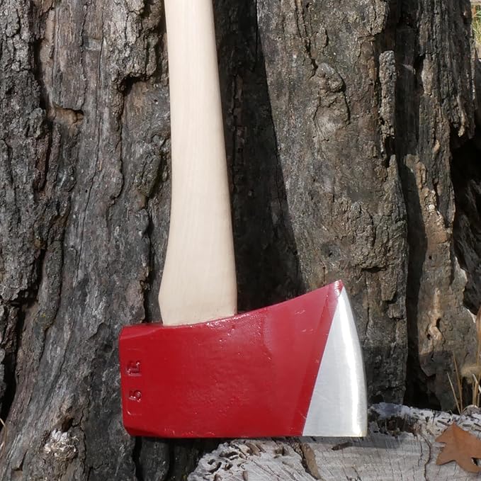 COUNCIL TOOL Fallers Single Bit Axe - 5 lb Loggers Axe with 28" Straight Wooden Handle & Forged Steel Head - 50DR28S