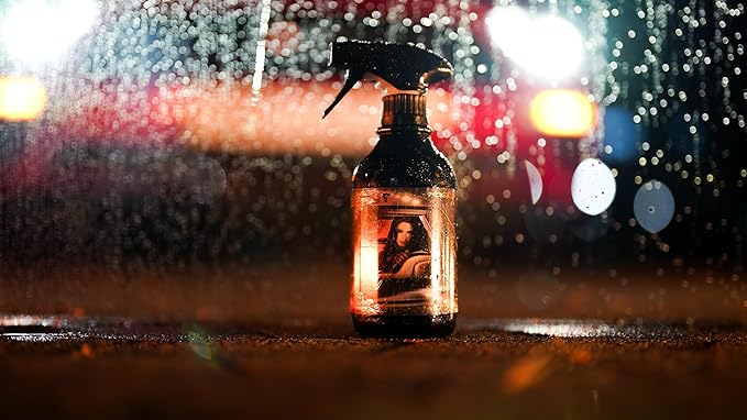 KATIBA Glass Clean & Repel – Professional Glass Cleaner and Protective Coating for All Vehicles – Safe, Hydrophobic Water Repellent Finish for Windshields, Windows & Mirrors – 500ml Spray Bottle