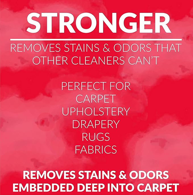 ZORBX Carpet Odor and Stain Remover Spray 24 oz - Perfect Addition to Cleaning Supplies - All-Purpose Carpet Spot Cleaner - Citrus Scented Pet Stain Remover - Fast-Acting Carpet Cleaner Solution