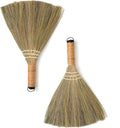 Set of 2 Brooms for Kid 12.6 inch- Vietnamese Natural Straw Soft Broom - Small Broom