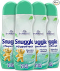Snuggle SuperFresh In Wash Scent Booster, 21 Oz, Pack of 4, Morning Breeze, Laundry Beads for Long-Lasting Freshness, Fragrance Enhancer for Clothes, Bedding & Activewear, HE Safe