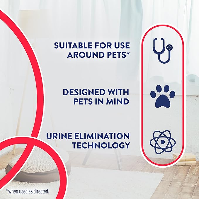Resolve Pet Specialist Carpet Cleaner Spray – for Removal of Pet Stains & Odors Up to 7 Days Old, 22oz