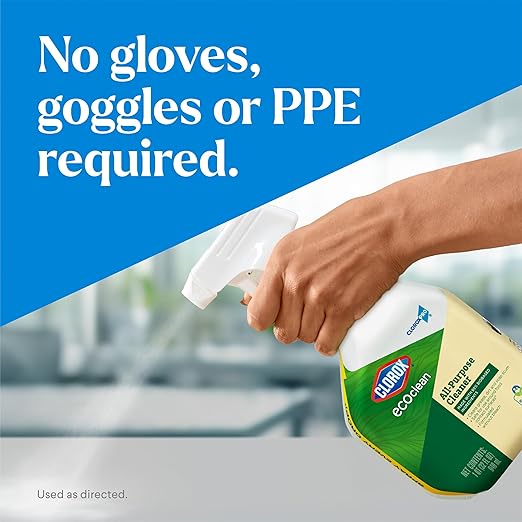 CloroxPro Clorox EcoClean All-Purpose Cleaner Refill, 128 Fluid Ounces, Pack of 4