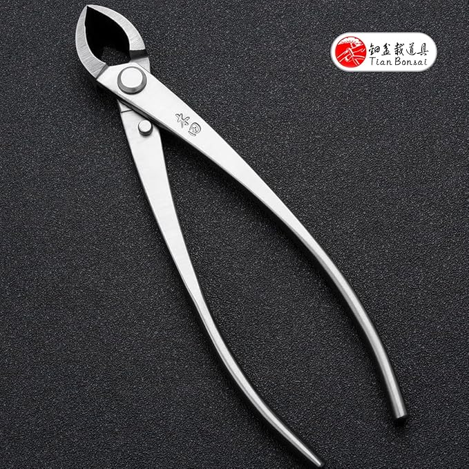 Bonsai Straight Edge Cutter Professional Grade Branch Cutter Alloy Steel Bonsai Tools Equip With Tool Bag (MT-SE-180)