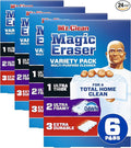 Mr. Clean Magic Eraser | All Purpose Cleaner | Variety Pack | 6ct, Pack of 4
