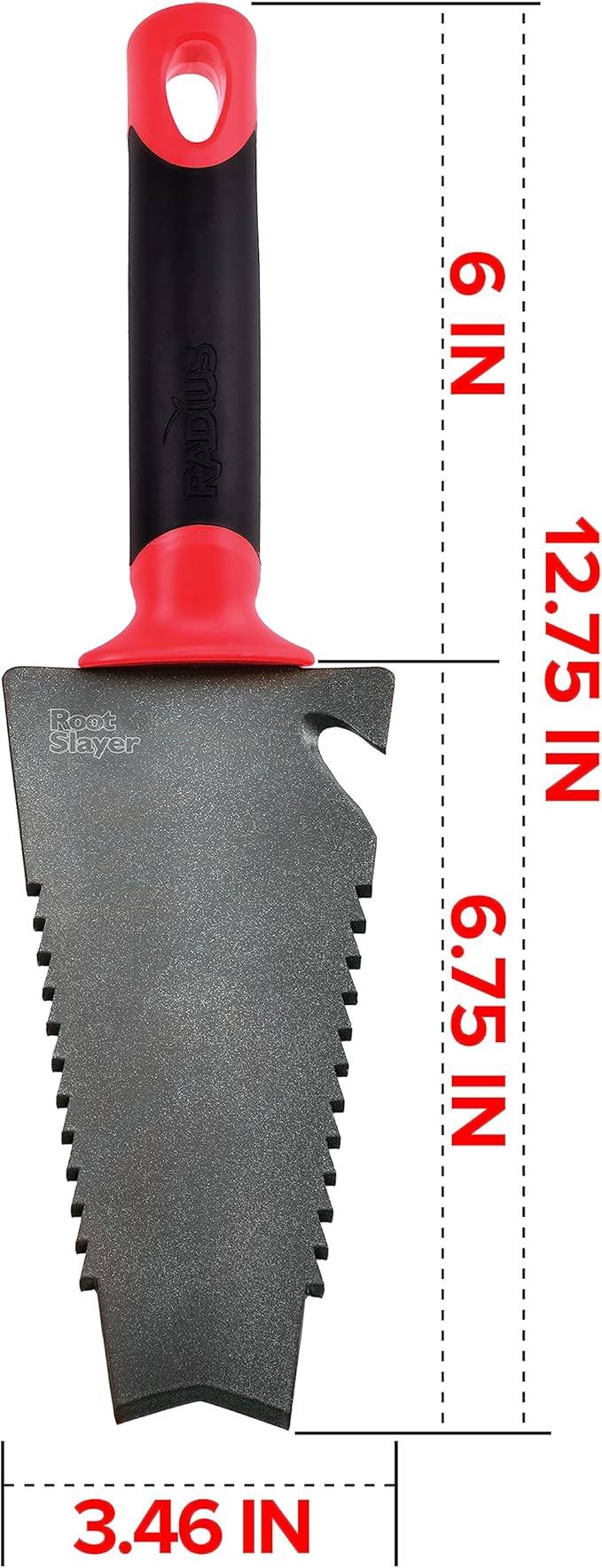 Root Slayer 17011, Trowel/Holster, Original Red