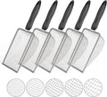 5pcs Soil Sifter Set for Gardening – Includes 2mm/2.8mm/3.8mm/4.3mm/5mm Garden Sifter for Soil, Handheld Compost Sifter for Dirt，Rocks, Heavy-Duty Shovel for Soil, Compost Sifting