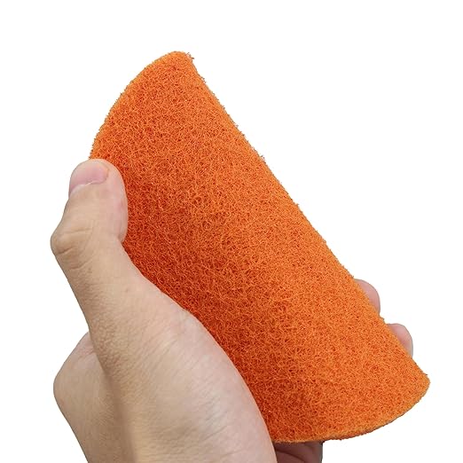 10 Pcs Scrubber Scouring Pads,5 Inch Conditioning Discs Polishing Pads,Suitable for Cleaning, Polishing, and Rust Removal(2000 Grits)