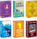 6 Pieces Book Kitchen Sponges Novels Sponges Fun Non-Scratch Scrub for Washing Dishes Pots Pans and Household Cleaning Supplies for Kitchen Dishes Furniture Gifts(Book,6 Pcs)