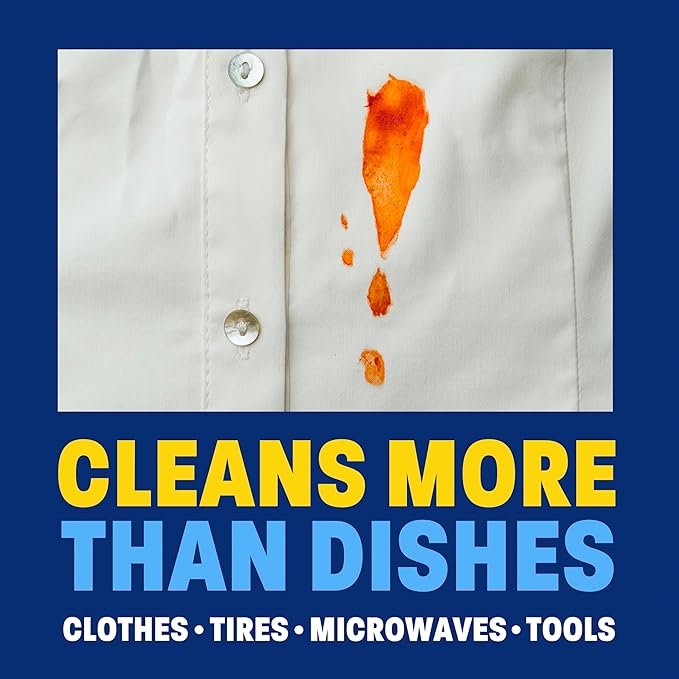 Dawn Ultra Original Dish Soap Refill Jug, Large Size Original Blue Liquid Dishwashing Detergent, Powerful Dawn Dish Soap for Grease, 51.5 oz