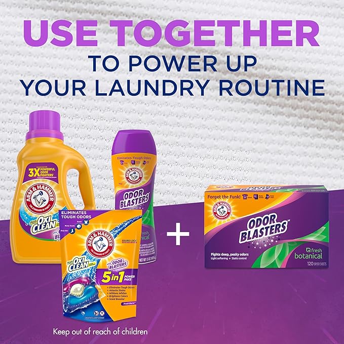 Arm & Hammer Odor Blaster Sheets Fresh Burst 80ct