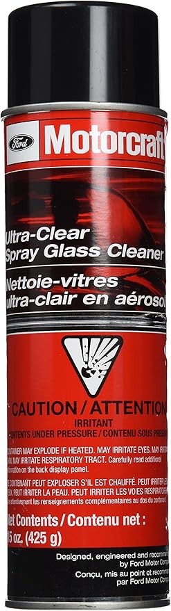 Ford Genuine Ford Fluid ZC-23 Ultra-Clear Spray Glass Cleaner - 15 oz. Aerosol packaging may vary