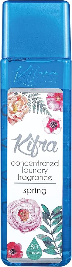 KIFRA SPRING Concentrated Laundry Fragrance 6.76 Fl Oz 200ml 80 Washing Cycles