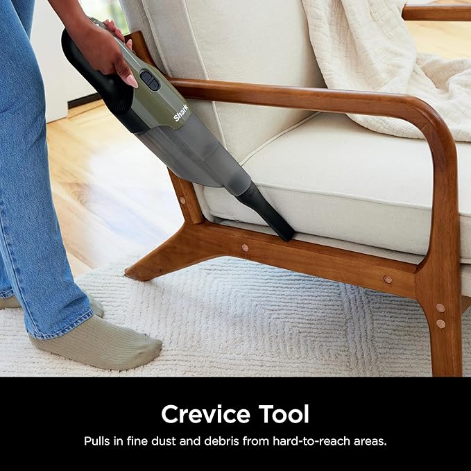 Shark CH700WM Cyclone Handheld Vacuum with HyperVelocity Suction, Herb (Renewed)