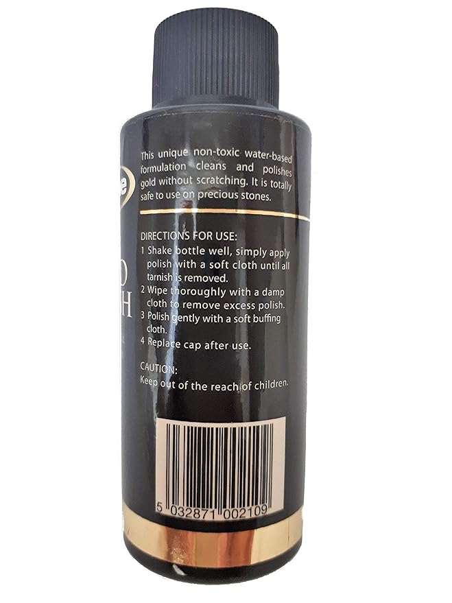 Nushine Gold Polish 1.7 Oz - Ecofriendly Formula Works Effortlessly With Beautiful Results