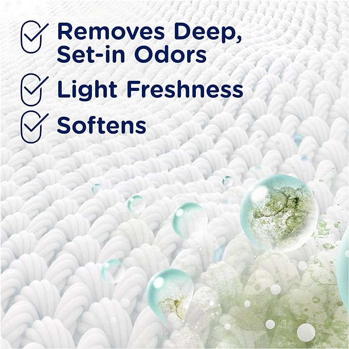 Downy Rinse Laundry Odor Remover, Spring Breeze Scent, 48 FL OZ, Fabric Softener and Laundry Odor Removal Rinse