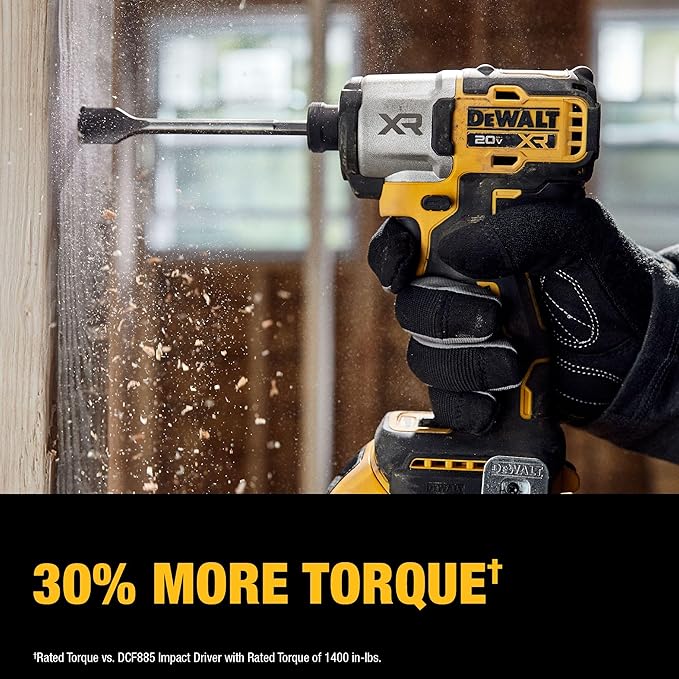 DEWALT 20V MAX XR Impact Driver and Hammer Drill Cordless Power Tool Combo Kit, Includes 2x 4ah POWERPACK Batteries and a Charger (DCK250QQ2)